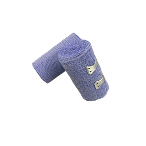 Benda elastica blu per bendaggio freddo