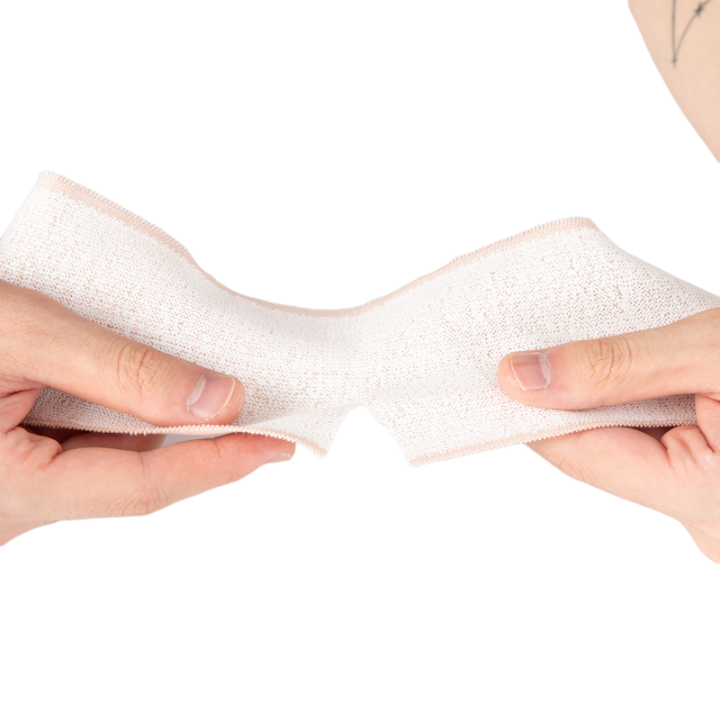 Fasciatura elastica adesiva del nastro elastico di stirata pesante di elastoplast di cotone 100% della Cina per le distorsioni del corpo del polso del ginocchio della caviglia di sport Cavallo ed animale